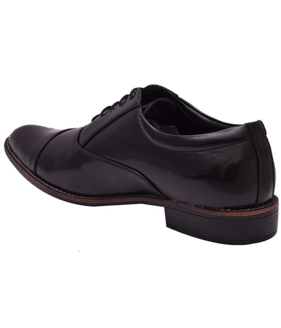 Sir Corbett - Black Mens Oxford Formal Shoes - None