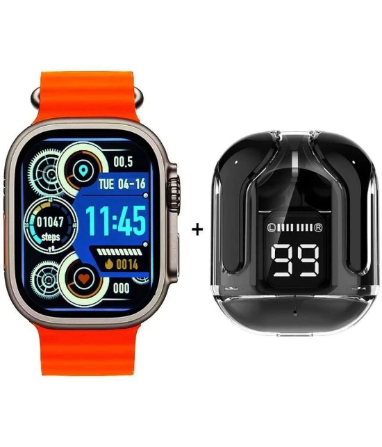 Retailstore Combo (TWS) Digital Display Earbuds Multicolor Smart Watch