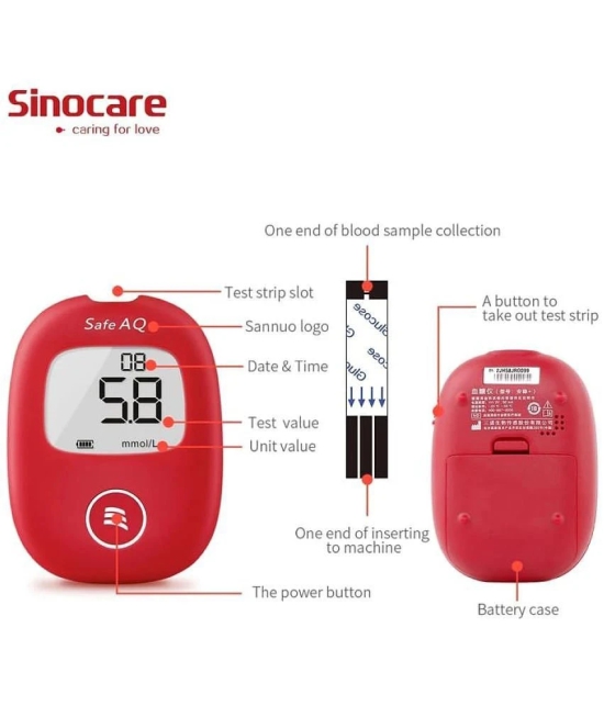 SINOCARE SAFE AQ 50 Test Strips