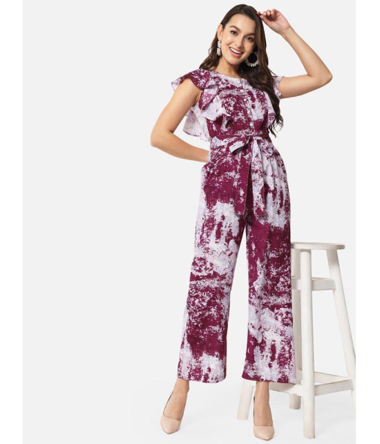 ALL WAYS YOU - Multicolor Polyester Regular Fit Womens Jumpsuit ( Pack of 1 ) - None