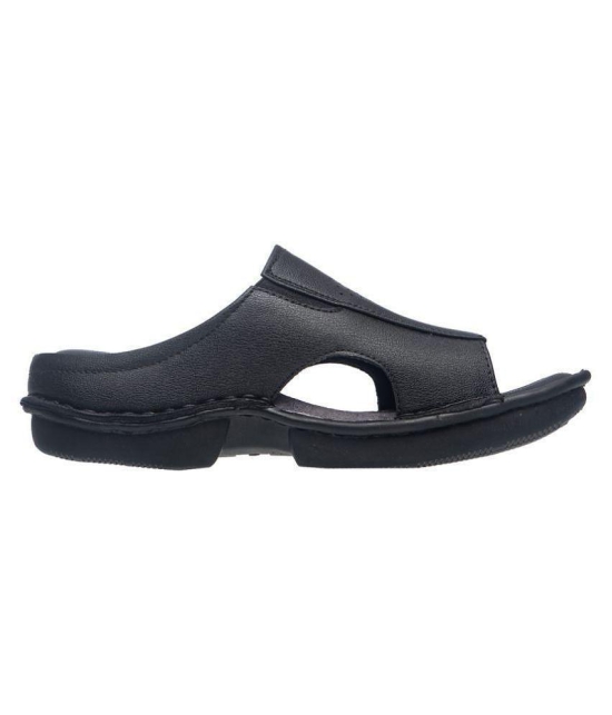 KHADIM Black Flip Flops - 9