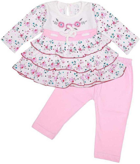 NammaBaby Girls Casual Dress With Leggings - None