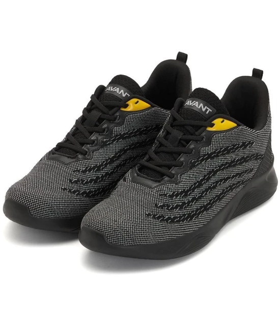 Avant Vision Black Mens Sports Running Shoes - None