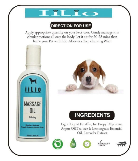 Dog Massage Oil Pack of 1 (100ML)