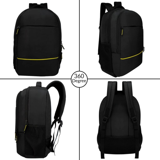 LOOKMUSTER Laptop Backpack/?Office Bag with Laptop Paded/Collage Bag For Boy's&Girls __Color-Yellow