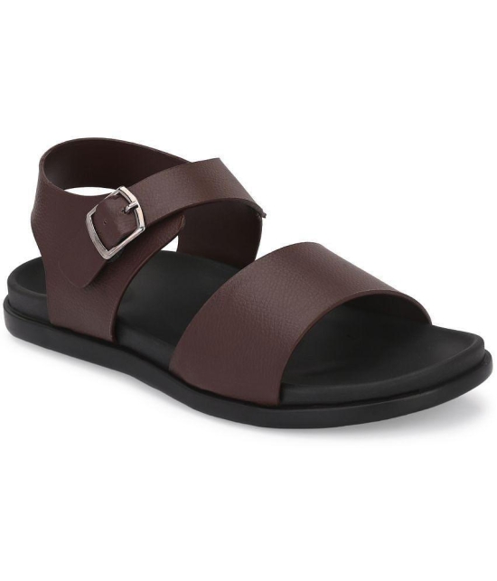 Leeport - Brown Mens Sandals - None