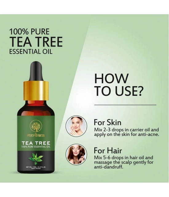 MeriBana - Tea Tree Essential Oil 15 mL ( Pack of 1 )