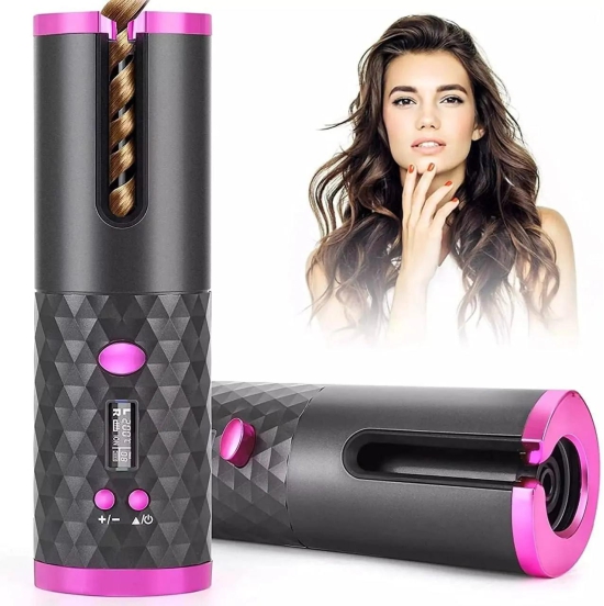 USB-Rechargeable-Automatic-Hair-Curler-For-Women-Cordless-Automatic-Hair-Curler-Silky-Curls-Fast-Heating-Wireless-Auto-Curler-with-Timer-Setting-and-6-Temperature-Adjustable