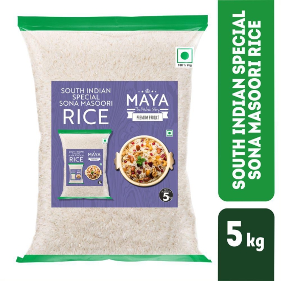 MAYA SOUTH INDIAN SPECIAL SONA MASOORI RICE 5KG