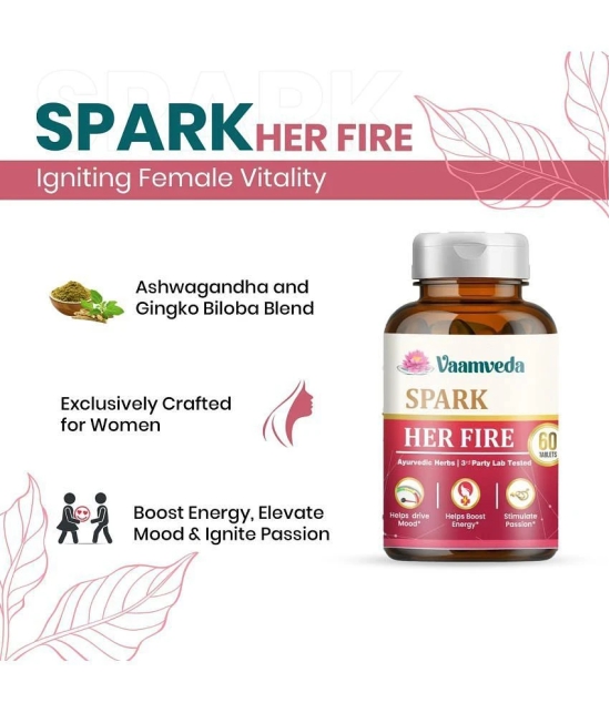 Spark Her Fire Libido Booster For Women, Improves Mood and Ignites Passion