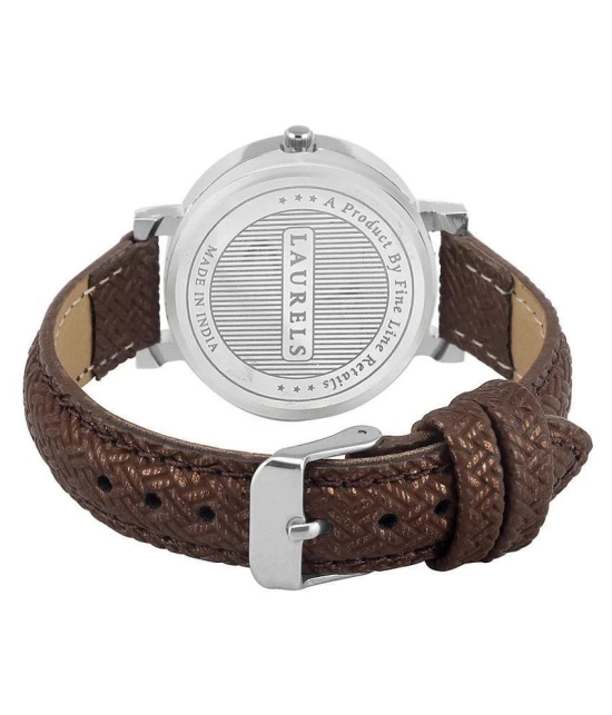 Laurels Brown Color Analog Womens Watch With Strap:  LWW-DV-VI-090907