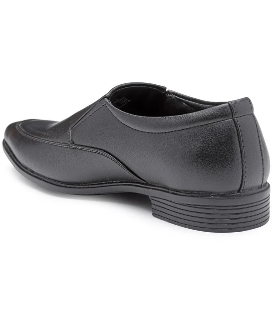 Action - Black Mens Slip On Formal Shoes - None