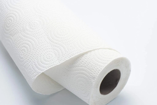 Namaskaram Nonwoven Super Absorbent Cleaning Wipes Towel Roll for Kitchen-(White)