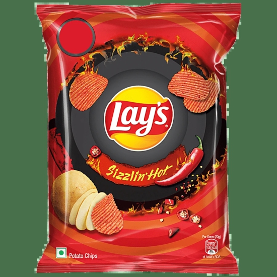 Lays Potato Chips - Sizzlin Hot, 40 G