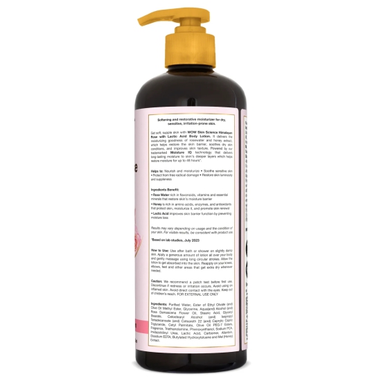 Himalayan Rose Body Lotion - Upto 48hr* Moisturisation