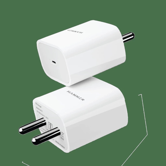 Hammer PD 20W Type C Travel Adapter with Fast Charging