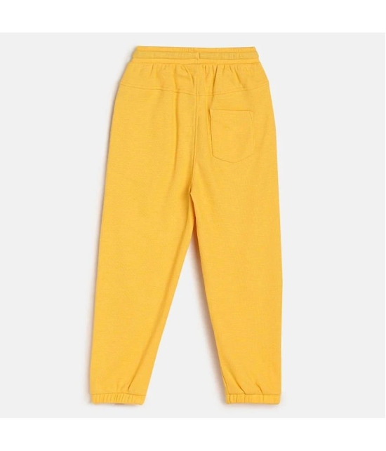 MINI KLUB Yellow Cotton Boys Trackpant ( Pack of 1 ) - None