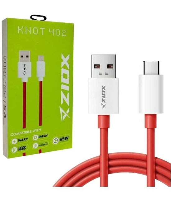 ZIOX Red 5 A Type C Cable 1.2 Meter - Red