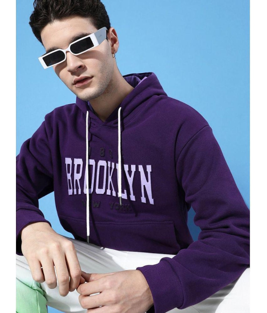 Dillinger Fleece Hooded Mens Sweatshirt - Purple ( Pack of 1 ) - None