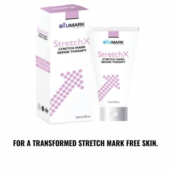 STRETCH X Stretch Mark Cream | Stretch Marks Remover Cream in Pregnancy | Weight Loss Stretch Marks | For all skin - 75 ml