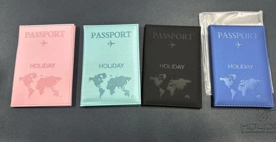 WORLD MAP PASSPORT COVER