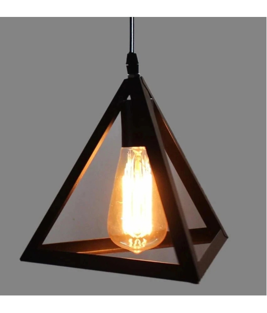 Somil Glass Ceiling Light Pendant Black - Pack of 1