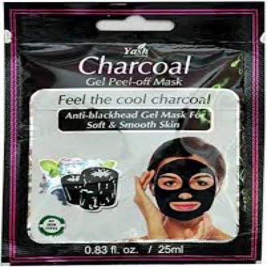 CHARCOAL GEL PEEL-OFF MASK 25ML - 25 mL