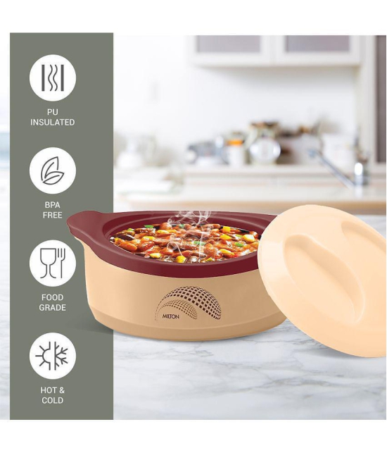 Milton New Marvel 2500 Inner Steel Casserole, 2360 ml, Brown - Brown