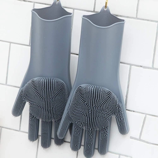 Uttamrobotics Silicone Dish Washing Gloves