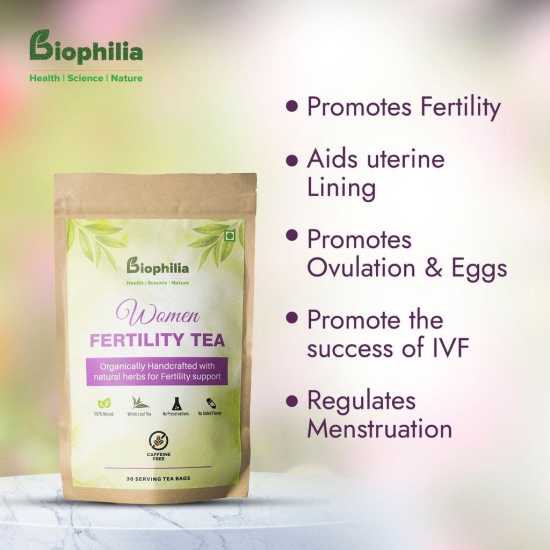 WOMEN FERTILITY TEA Green Tea Bags Pouch