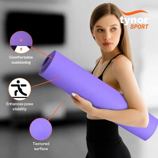 Tynor Yoga Mat Eva-Grey