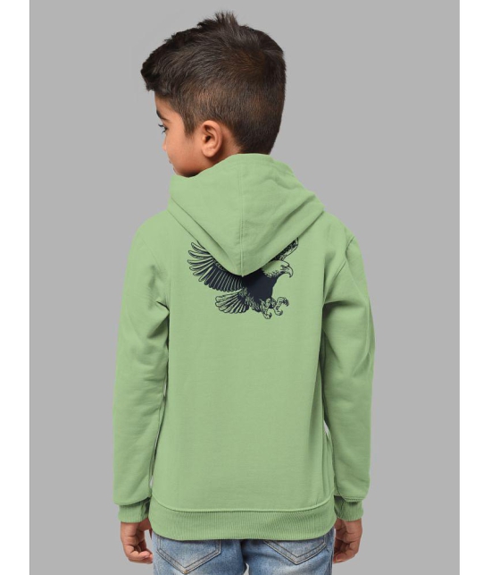 HELLCAT - Green Cotton Blend Boys Sweatshirt ( Pack of 1 ) - None