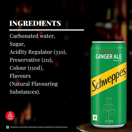 Schweppes Ginger Ale Drink, 300 ml