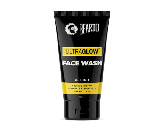 Beardo Ultraglow Facewash & De-Tan Peel Off Mask Combo