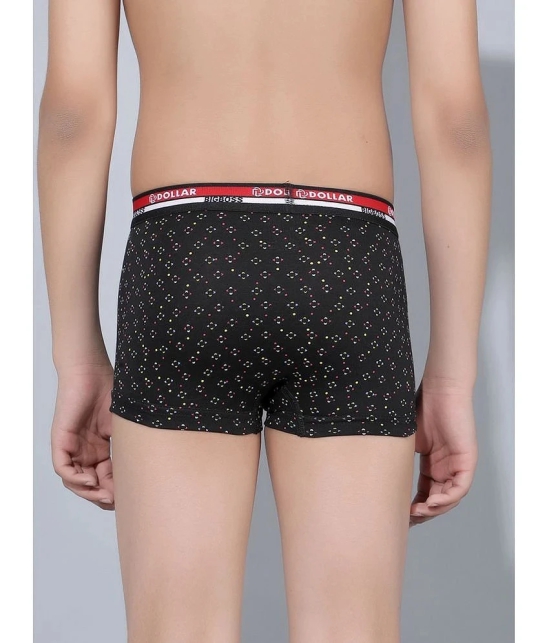 Pack of 4 Dollar Bigboss Cotton Blend Boys Trunks ( Multi Color ) MBKTR-15-MDRNTRNK-PO4-CO3 - None