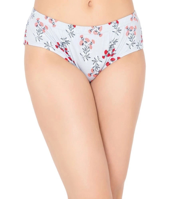 Clovia Multicolor Clovia Panty Cotton Printed Womens Hipster ( Pack of 3 ) - None