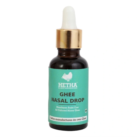 Ghee Nasal Drop (Size - 30ml) by HETHA ORGANICS LLP