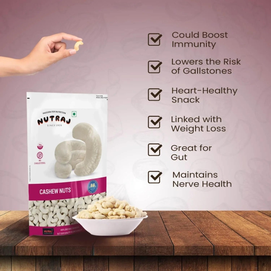 Nutraj Premium Cashew Nuts 250gm (W320)