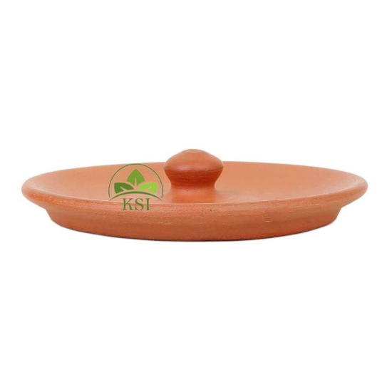 KSI Earthenware Clay Curd Pot Dahi Handi Self Cooling Terracotta Clay Curd Pot Earthenware Pot for Storage