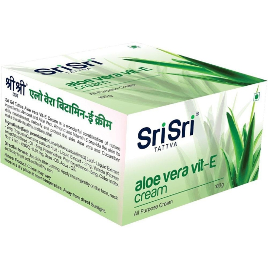 Aloe Vera Vit - E Cream - All Purpose Cream, 100g