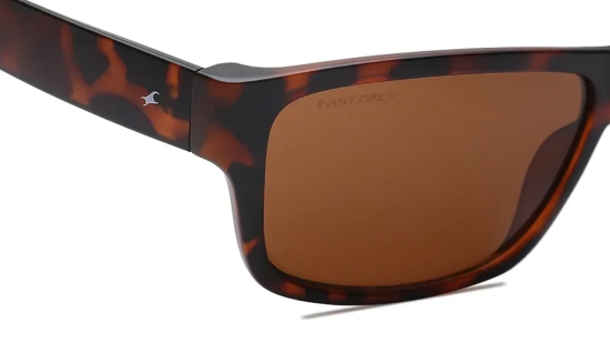 Brown Square Sunglasses for Unisex