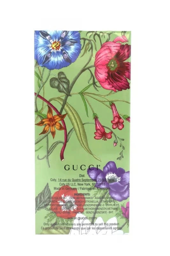 Gucci Flora Emerald Gardenia Women EDT Spray Limited Edition 100ml/3.4 fl oz - Floral & Fresh Fragrance