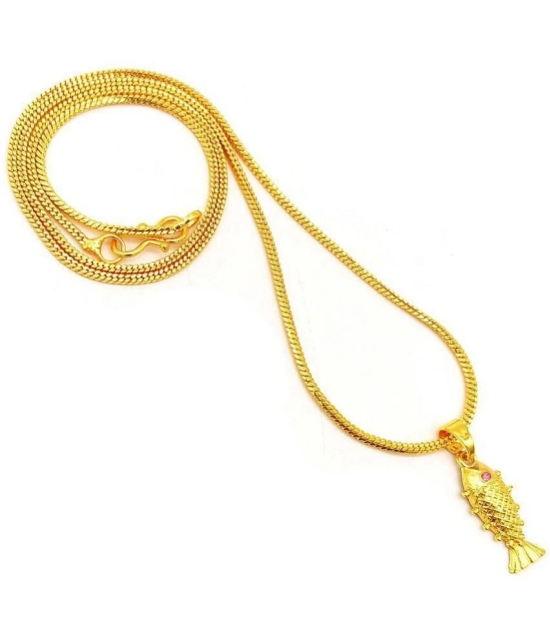 Jewar Mandi - Gold Pendant ( Pack of 1 ) - Gold