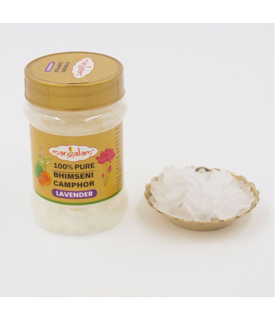 Mangalam Bhimseni Camphor Jar Lavender100g