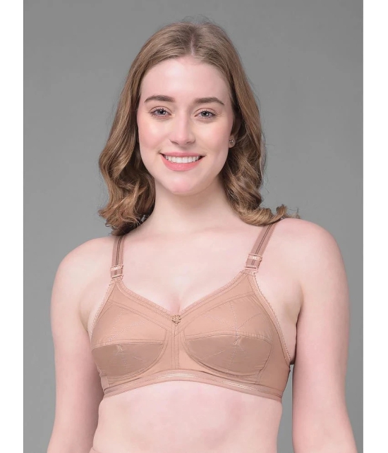 Dollar Missy Beige Cotton Non Padded Womens Everyday Bra ( Pack of 1 ) - None