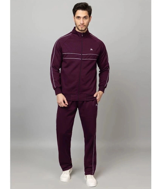 YHA Multicolor Fleece Regular Fit Mens Tracksuit ( Pack of 1 ) - None