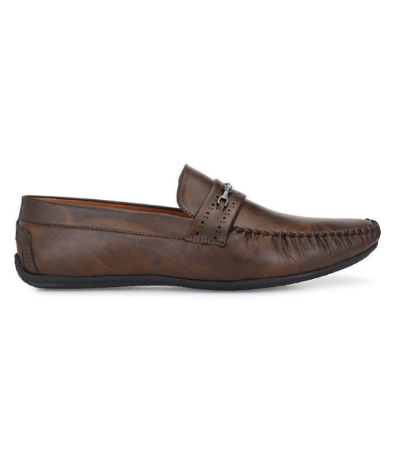 Fentacia Brown Loafers - 6