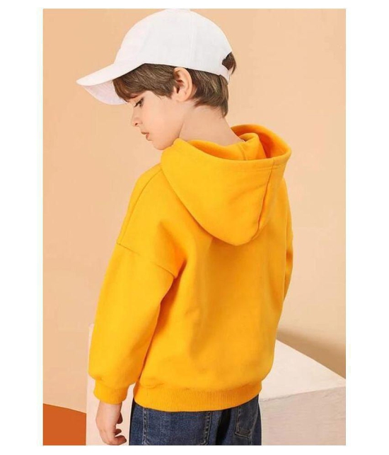 Force Boys Cotton Sweatshirts Yellow 8-9 Years - None