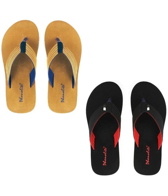 Phonolite Multicolor Mens Thong Flip Flop - None