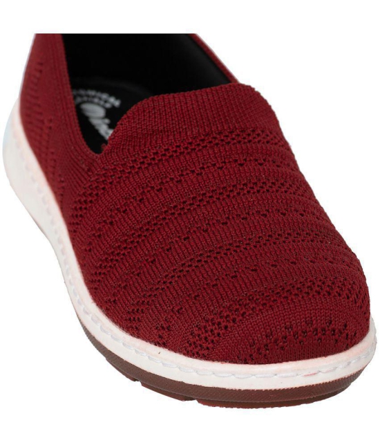 Inblu - Maroon Women's Slip On - None